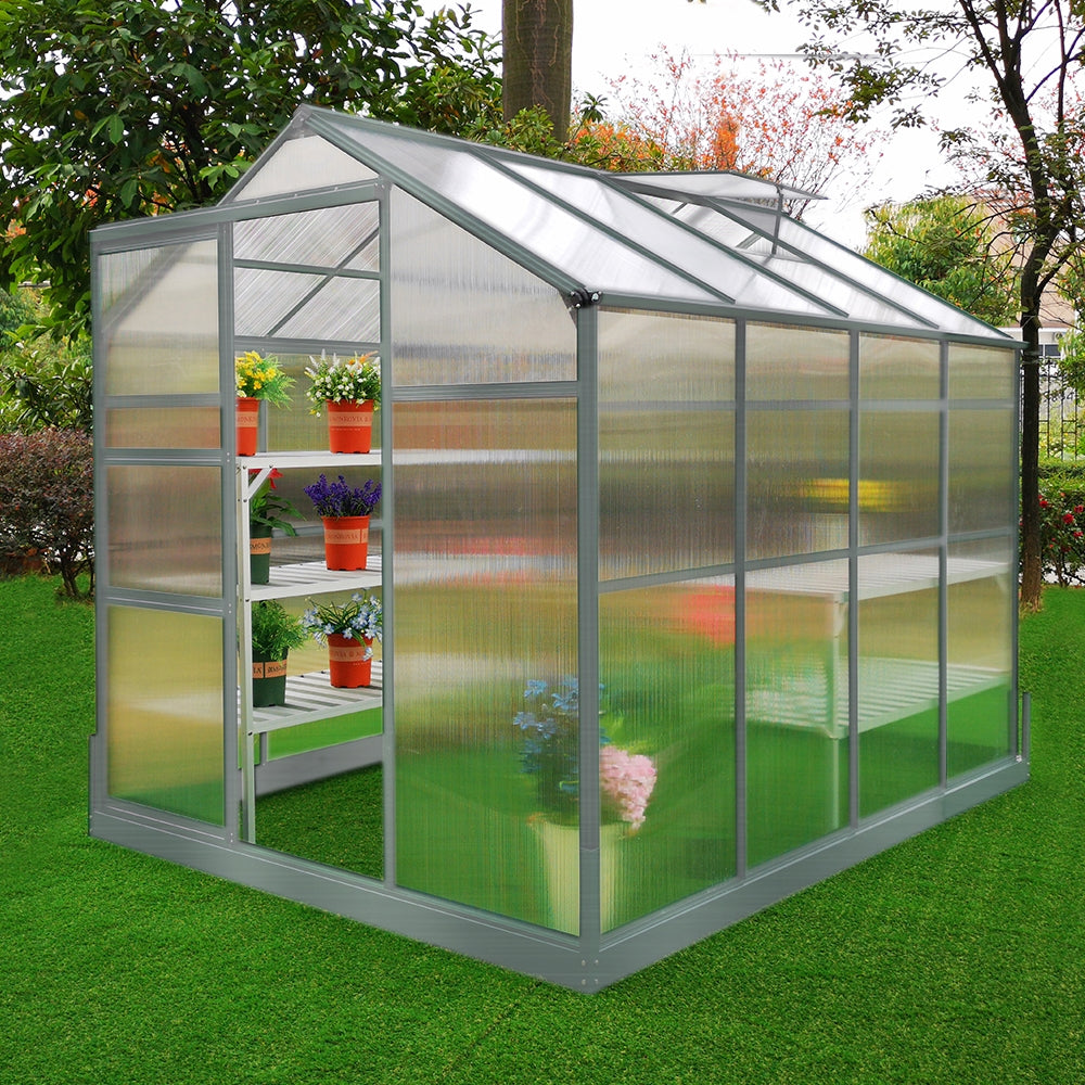 Greenhouse 6ft x 8ft With Base