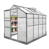 Greenhouse 6ft x 8ft With Base