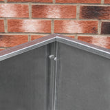 Galvanised Feed Store 3 Compartments