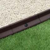 Flexible Lawn Edging Brown 1.2m x 28