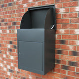 Grey Parcel Post Box