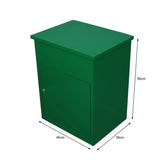 Green Parcel Post Box