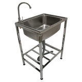 Stainless Steel Camping Sink - Portable