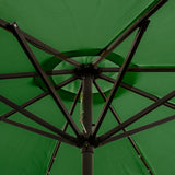 Green 2.7m LED Tilt Parasol