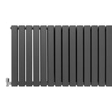 Designer Flat Panel Radiators Anthracite Grey 600mm x 1190mm