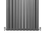 Designer Flat Panel Radiators Anthracite Grey 1600mm x 700mm
