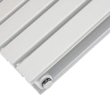 Designer Flat Panel Radiators Gloss White 1800mm x 280mm