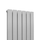 Designer Flat Panel Radiators Gloss White 1800mm x 420mm
