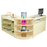 Aquarius Maple Shop Counters & Retail Display
