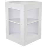 CM60 Retail Corner Counter - Brilliant White