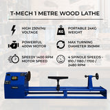 T-Mech Wood Lathe