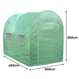 Polytunnel 25mm 4m x 2m with Racking