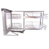 KuKoo Corner Kitchen Cupboard Pull Out Drawers - Left Hand