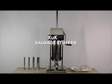 KuKoo 7L Sausage Stuffer & Clipper Set