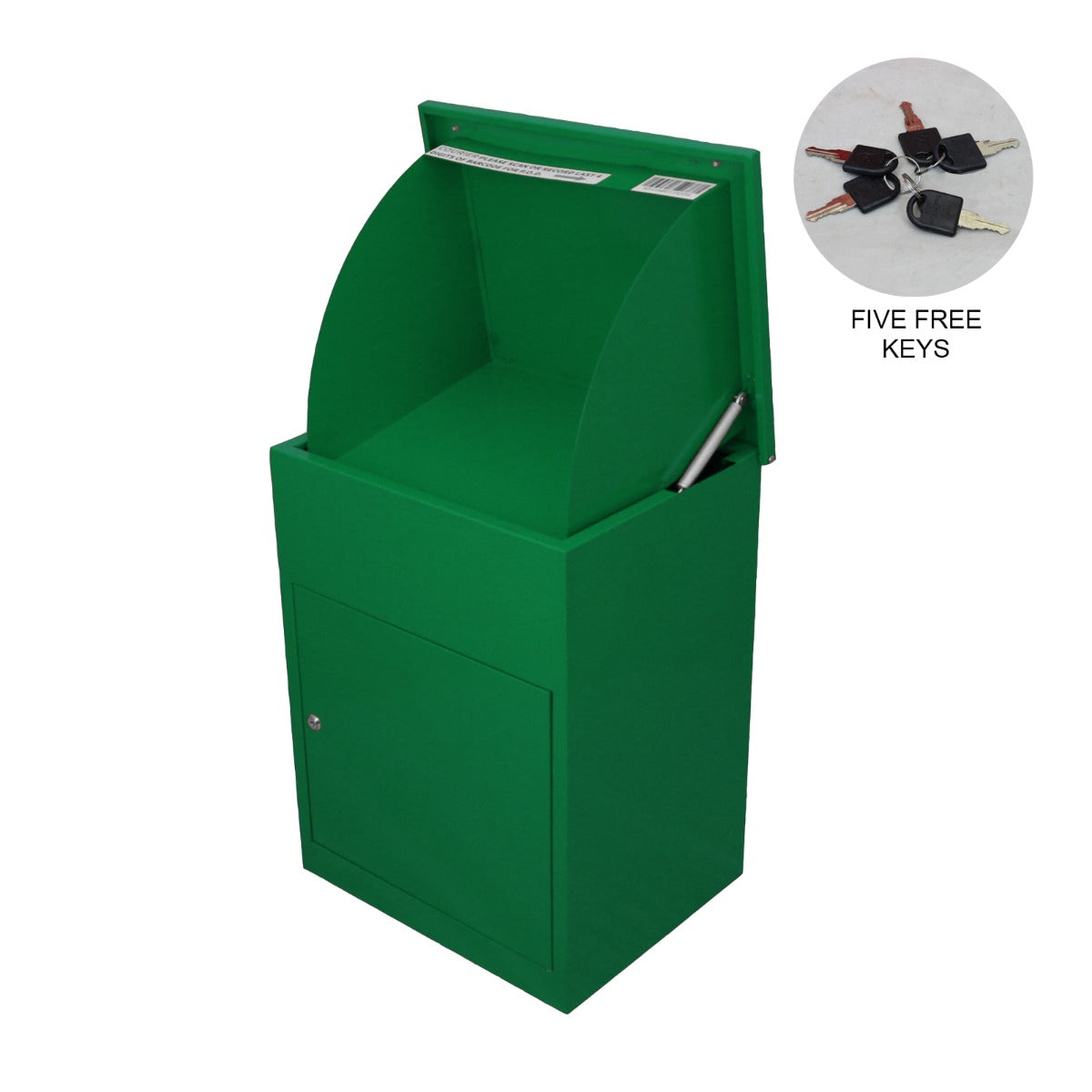 Green Parcel Post Box